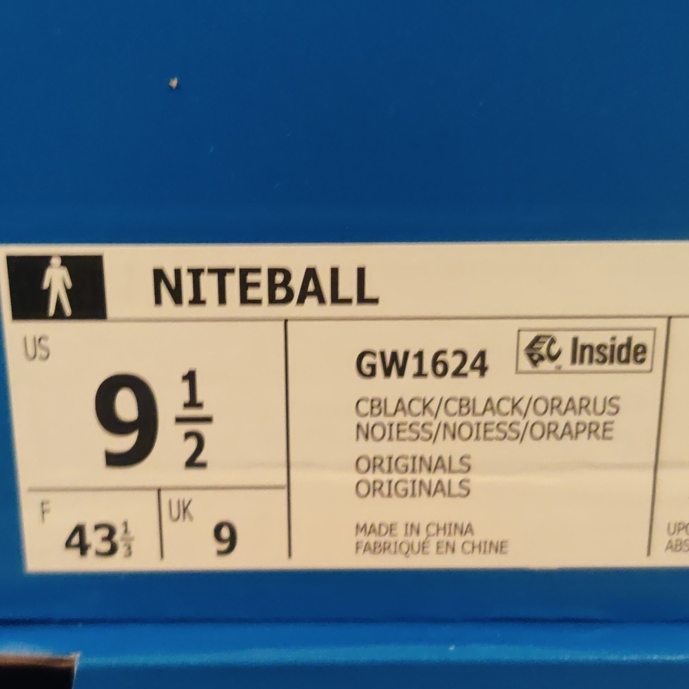 adidas Niteball Club Fresh "Black/Multi" Men's Shoe - Picture 7 of 9